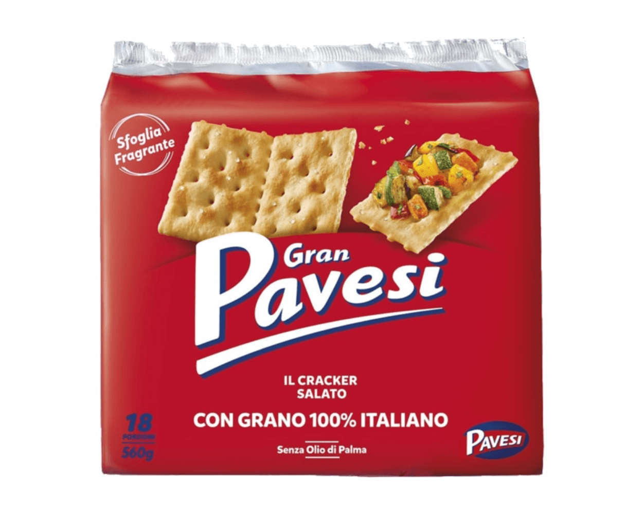 Crackers sărați 'Gran Pavesi' 560g